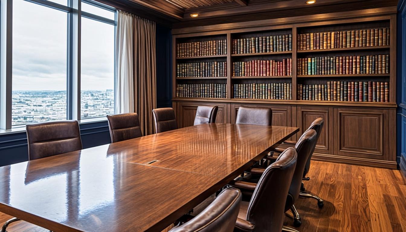 Vaysbaum & Kazakevich law office interior in Brooklyn